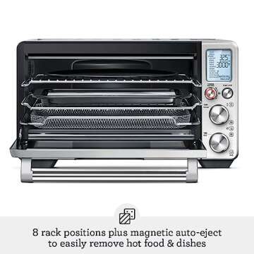 Breville Joule Smart Oven Air Fryer Pro BOV950BSS, Brushed Stainless Steel