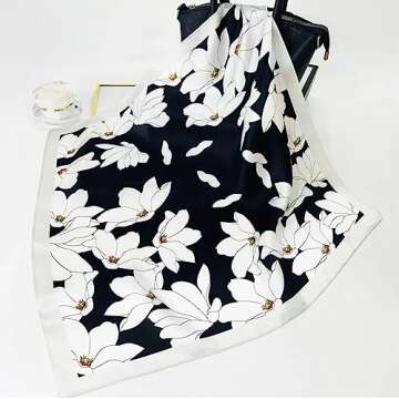 Your Smile Mulberry Silk Neck Scarf - Elegant & Versatile