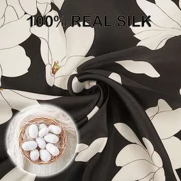 Your Smile Mulberry Silk Neck Scarf - Elegant & Versatile