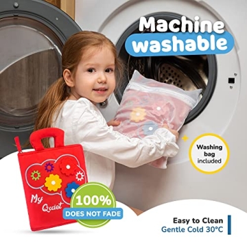 deMoca Montessori Busy Book for Toddlers 1-3 Years