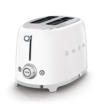 Stylish SMEG 2 Slice Toaster with 6 Browning Levels