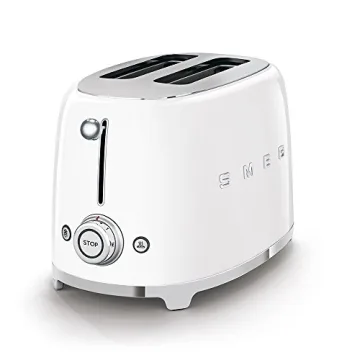 Stylish SMEG 2 Slice Toaster with 6 Browning Levels