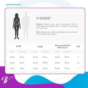 Vanna Belt V-Sweat Waist Trainer for Women - Premium Waist Trainer with Back Support for Enhanced Workouts - Gym Sweat Belt for Weight Loss Black