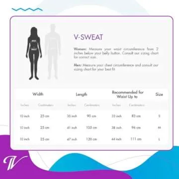 Vanna Belt V-Sweat Waist Trainer for Women - Premium Waist Trainer with Back Support for Enhanced Workouts - Gym Sweat Belt for Weight Loss Black