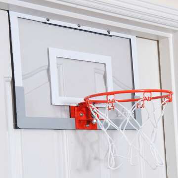 Spalding Slam Jam Over-the-Door Basketball Hoop