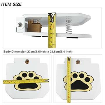 Dog Water Fountain Pet Fountain - Upgraded Dog Fountain Outdoor Dog Water Sprinkler Dog Water Fountain Step On with Hose Water Toy for Dog Pet Water Fountain