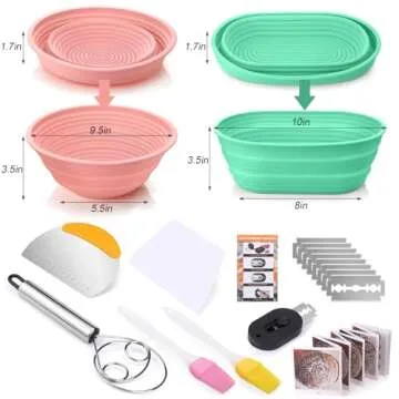 Perfect Sourdough Baking with Palksky Silicone Kit
