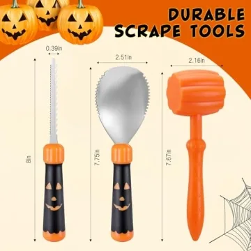 Pumpkin Lantern & Carving Kit for Halloween Fun
