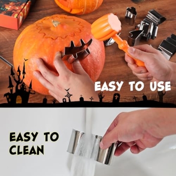 Pumpkin Lantern & Carving Kit for Halloween Fun