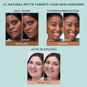 IT Cosmetics CC+ Cream Natural Matte Foundation with SPF 40