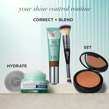 IT Cosmetics CC+ Cream Natural Matte Foundation with SPF 40