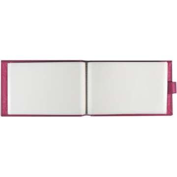 Raspberry Photo Album Holds 48 Photos 4x6 Size