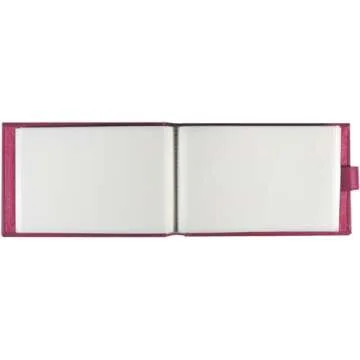 Raspberry Photo Album Holds 48 Photos 4x6 Size