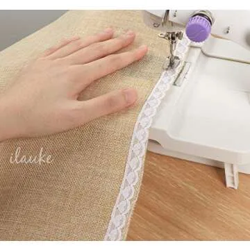 ilauke 46 Yards White Lace Ribbon 14 Rolls Vintage Lace Trims 0.6 to 2.1 inch Ribbon Lace with Assorted Pattern for Sewing, Crafts, Wedding Ribbon, Flower Ribbon, 3.28 Yards Each