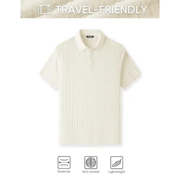 Stylish JMIERR Mens Polo Shirt for Summer Wear