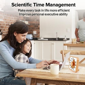 Secura 7.5 Inch Visual Countdown Timer for All Ages