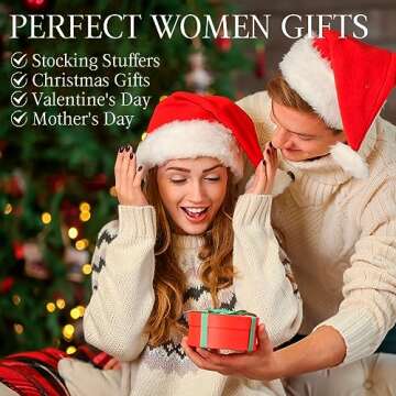 GRANDFUN Stocking Stuffers for Women Gifts Christmas: Face Roller Gua Sha Tool Unique Birthday Prese...