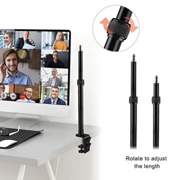 Tinpops Adjustable Camera Desk Mount Stand for Creators