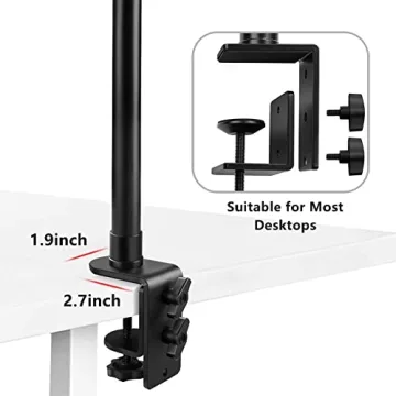 Tinpops Adjustable Camera Desk Mount Stand for Creators