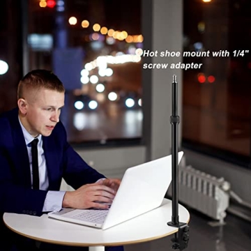 Tinpops Adjustable Camera Desk Mount Stand for Creators