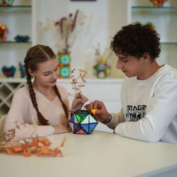 TOSY Magnet Pyramid - Create 1 Billion Shapes | Fun STEAM Toy