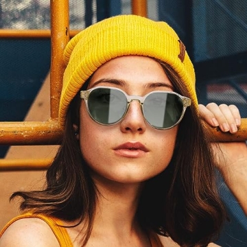 Stylish VentiVenti Polarized Round Sunglasses for Everyone