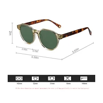 Stylish VentiVenti Polarized Round Sunglasses for Everyone