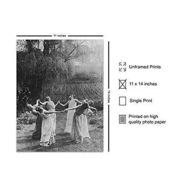 Witchy Pagan Wall Art & Decor - LARGE 11x14 - Witch Coven - Wiccan Wicca Decor - Gift for Witchcraft...