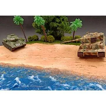 40 Pcs Bush Trees Miniature Vegetation Groups Shrubs Railway Artificial Grass for Model Train Railroad Scenery Sand Table Military Model War Gaming Terrain