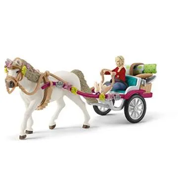 Schleich Horse Carriage Ride Playset for Kids Ages 5+