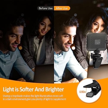 XINBAOHONG Selfie Light - Rechargeable Clip-On Lighting Solution