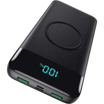 Wireless Portable Charger 30,800mAh with Fast Charging