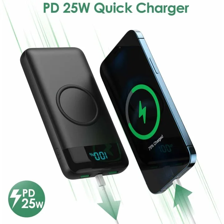 Wireless Portable Charger 30,800mAh with Fast Charging