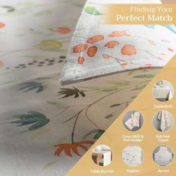 Maison d'Hermine Placemats Set of 4 100% Cotton Washable