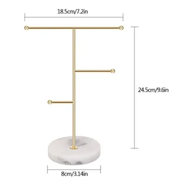 Elegant Hileyu Jewelry Stand for Organizing Accessories