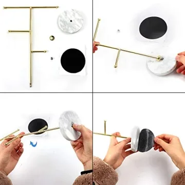 Elegant Hileyu Jewelry Stand for Organizing Accessories