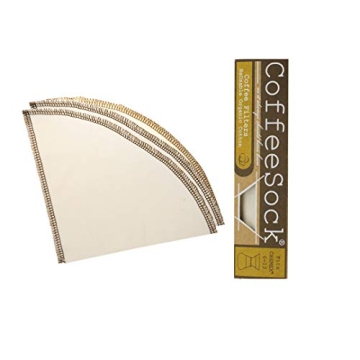 CoffeeSock Reusable Organic Cotton Filters for Chemex