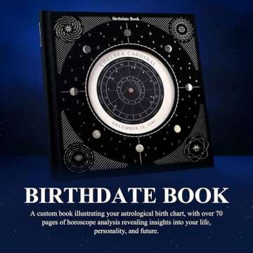 The Birthdate Book, A Fully Personalized Beautiful and Unique Reading of your Astrological Birth Cha...