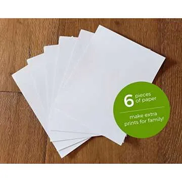 Ultimate Baby Ink Hand & Footprint Kit – Safe Ink Pad Stamp, Paper, Frame, & Stencil for Baby Shower, Registry, Newborn, New Mom Gifts