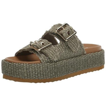 Steve Madden Women's Karrigan Slide Sandals - Chic & Comfortable Olive Footwear