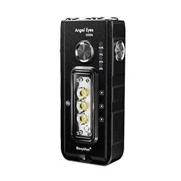 RovyVon E200R LED Flashlight - 1000 Lumens Rechargeable with Diverse Lighting Modes