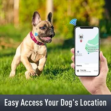 Erbine Airtag Dog Collar with AirTag Holder for Puppy Small Dogs, Reflective, Soft Padded & Safety L...