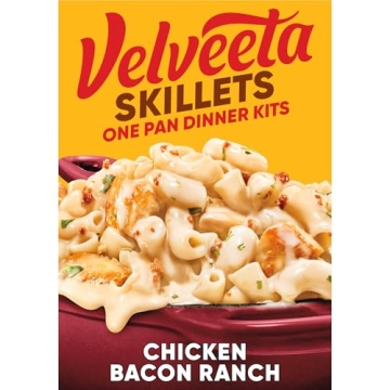 Velveeta Skillets Chicken Bacon Ranch Dinner Kit - Quick & Cheesy 11.5 oz