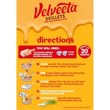 Velveeta Skillets Chicken Bacon Ranch Dinner Kit 11.5 oz