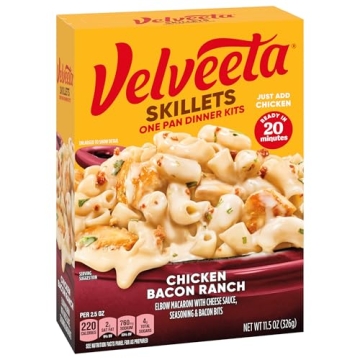 Velveeta Skillets Chicken Bacon Ranch Dinner Kit 11.5 oz