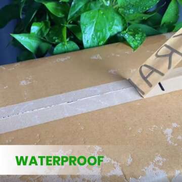 ADHES Heavy Duty Kraft Paper Tape for Shipping and Sealing