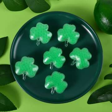 24 Pack Shamrock Stress Balls for St. Patrick's Day Fun