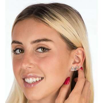 Harry Potter Earrings Set - Gold & Silver Plated