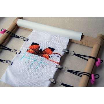 Universal Canvas Clips for Needlework - Set of 6 Tensioners