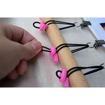 Universal Canvas Clips for Needlework - Set of 6 Tensioners